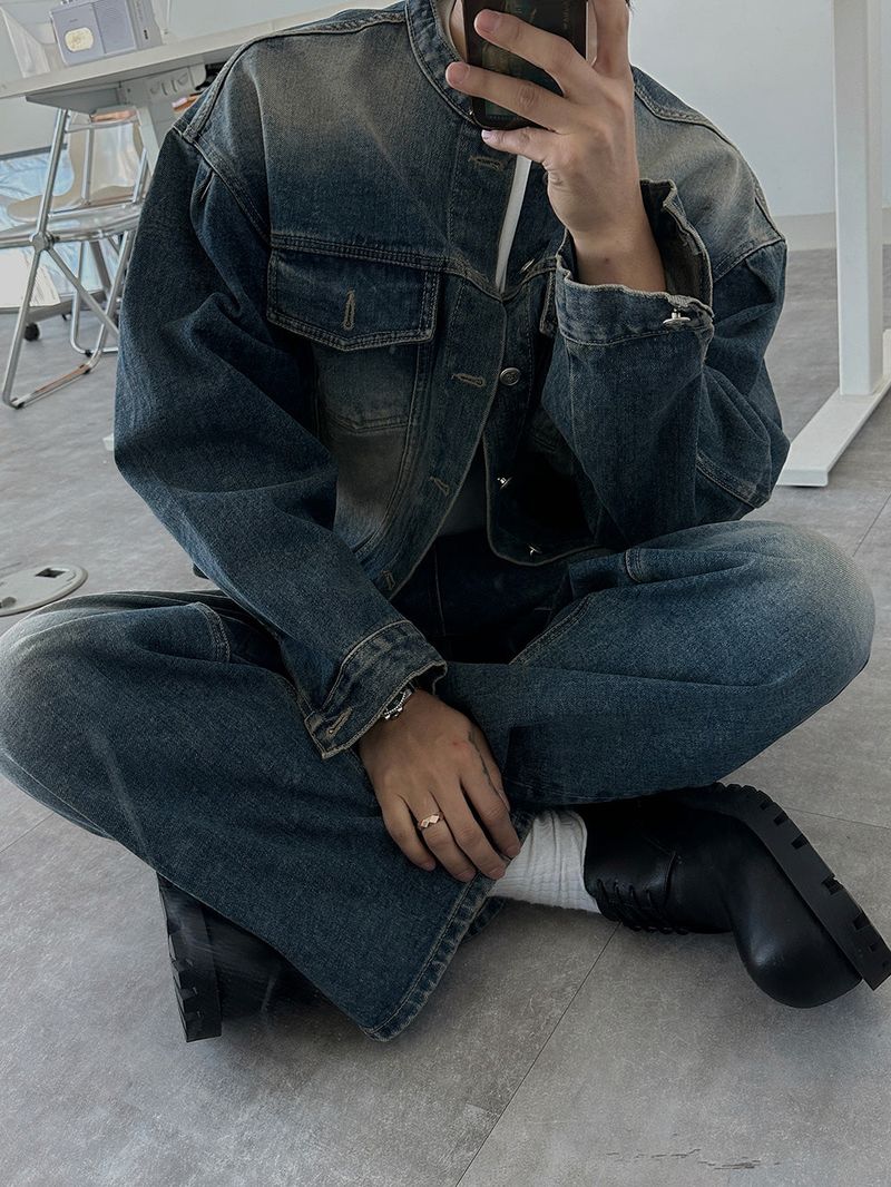De Lap Garment Ding Denim Set Up (727)