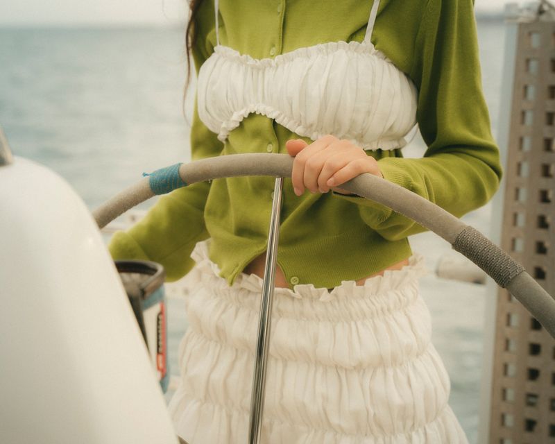 Marche sleeveless top_stripe