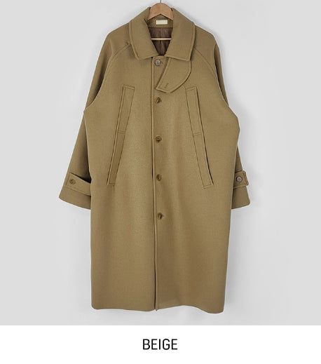 Rhodia Balmacaan Maxi Coat