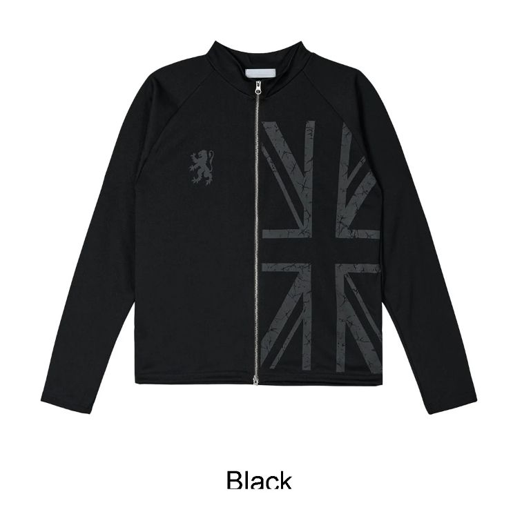 Bene Union Jack Jersey Zip-up