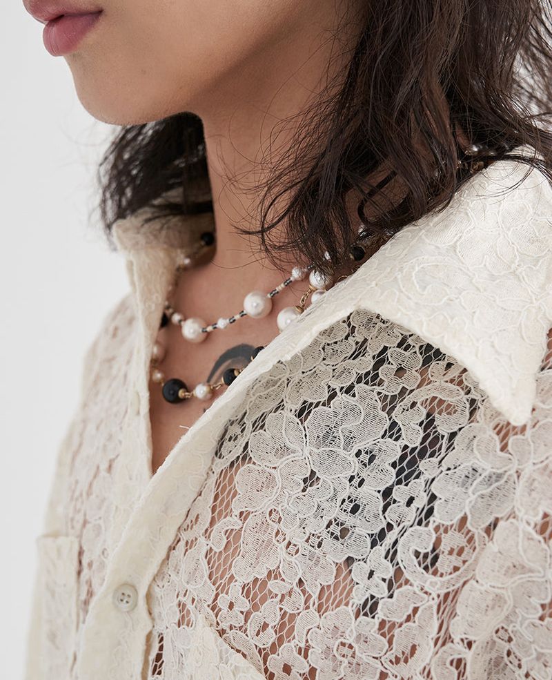 REBOLD PEARL NECKLACE