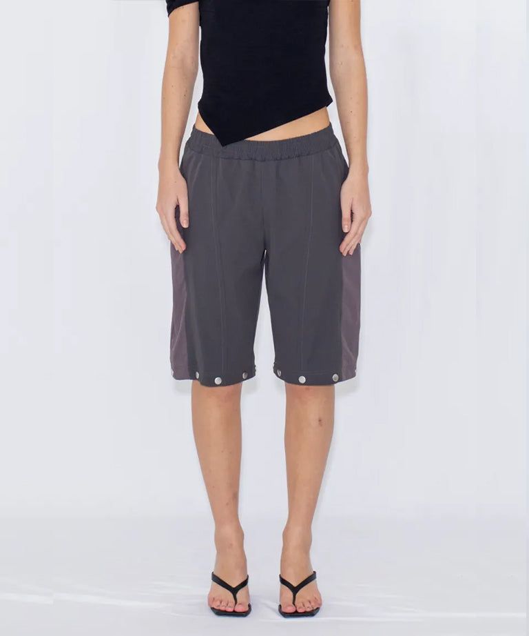 2WAY DEFORMED TRACK PANTS