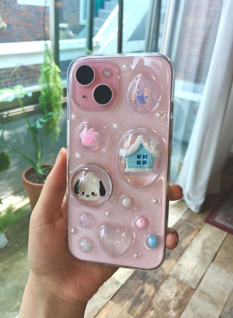 [MADE] ポチャッコビレッジレジンケース