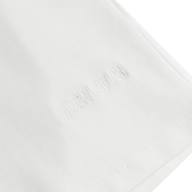 スラッシュピンタックTシャツ (WHITE)