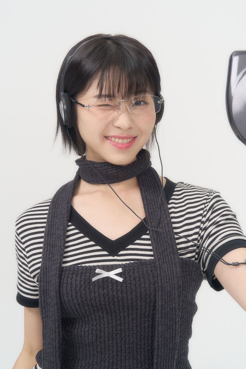 RIBBON KNIT TUBE TOP (CHARCOAL)