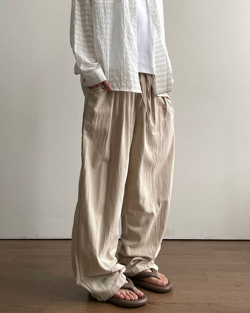 Flo Linen Wide Pants