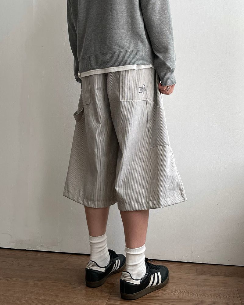 IDF（アイディーエフ）の「Hiko Stripe Bermuda Pants（Pants）」