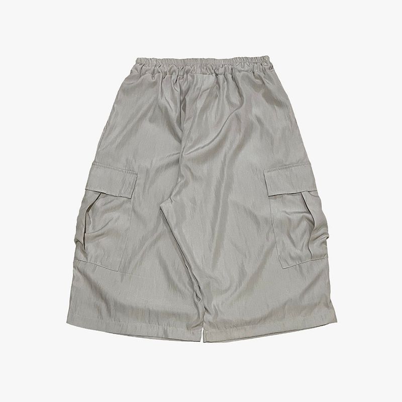 street shape capri shorts_beige