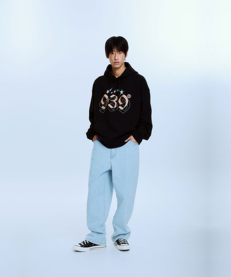939 STAR GRAPICHS HOOD (BLACK)