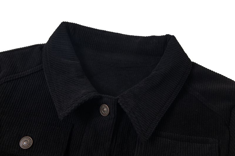Canon Black Corduroy Short Jacket