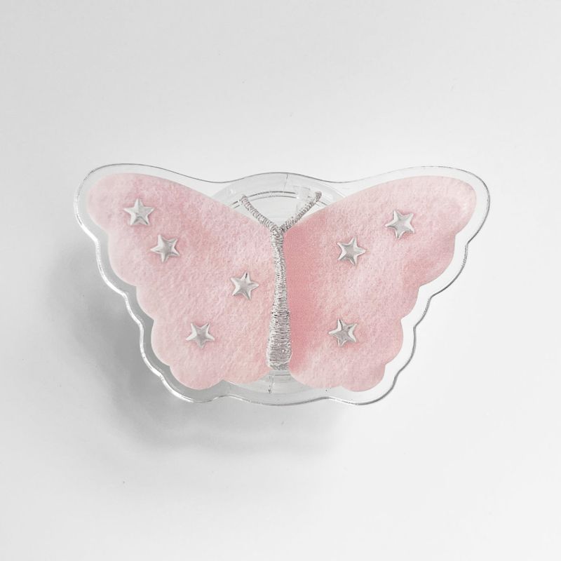 soften（ソプン）の「[phone grip]  dreamy wings (pale pink)（Smartphone Accessories）」