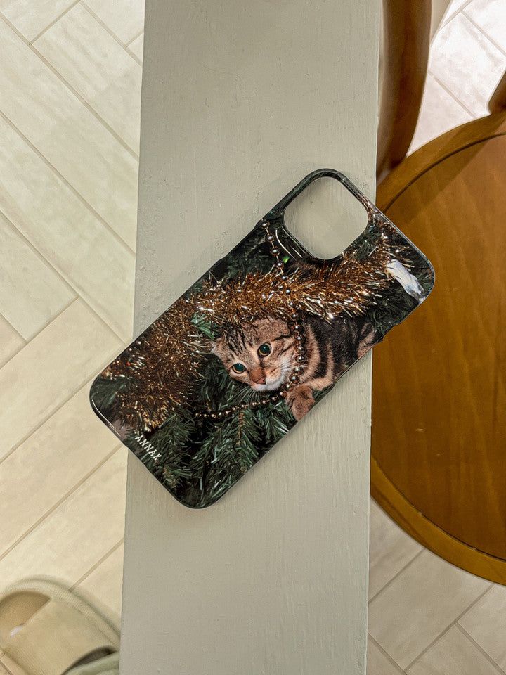 [merry kitty christmas hard case]