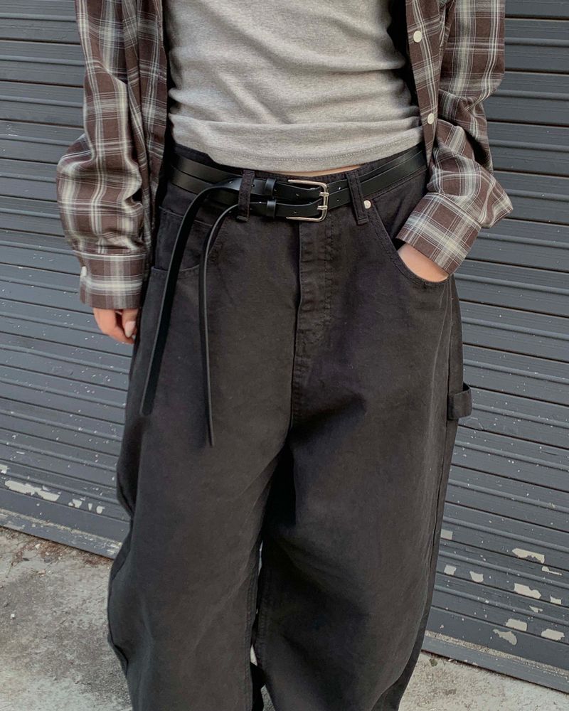 Cotton carpenter pants
