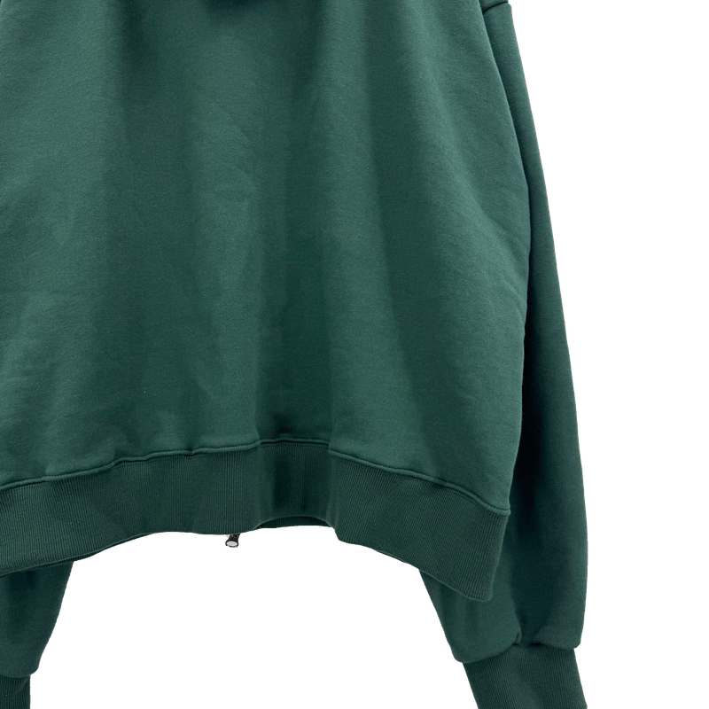 deeptech lettering hood zip-up