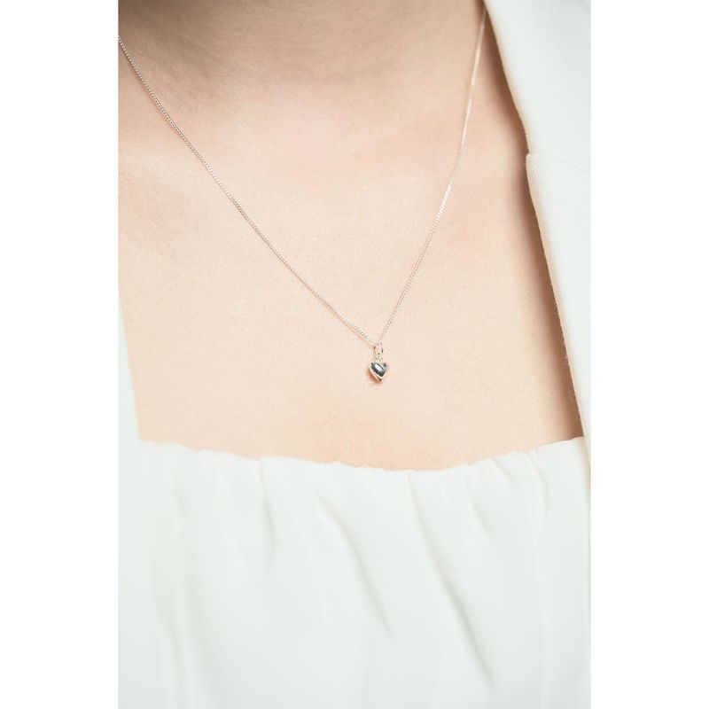 Minimal Heart Simbol Necklace (Silver925)