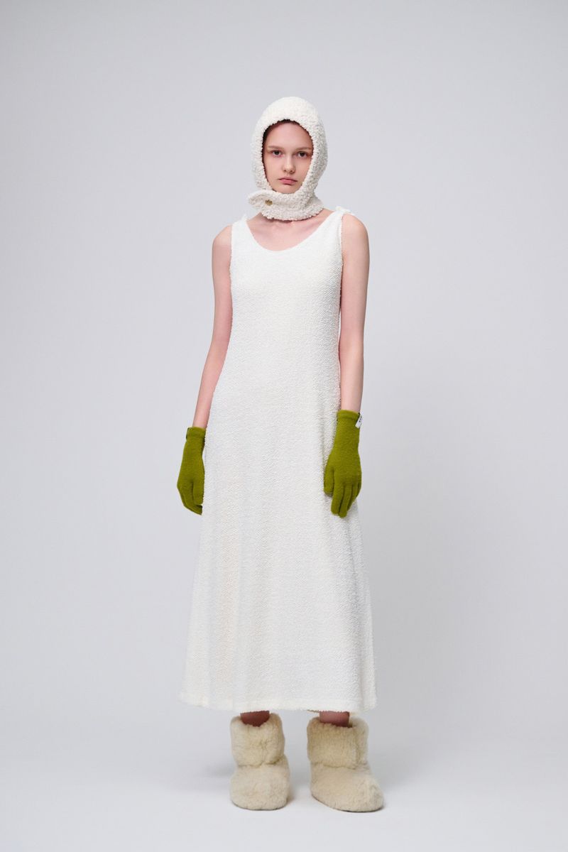SIMP knit balaclava_white