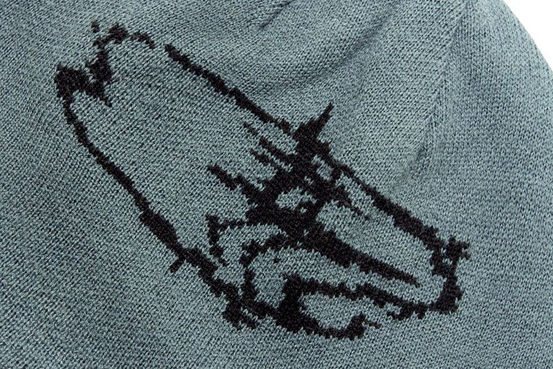 RC JACQUARD KNIT BEANIE