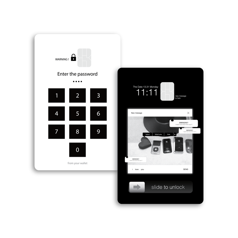 DOTE ON（ドートオン）の「ロック ページ カードカバー（雑貨/ステーショナリー）」