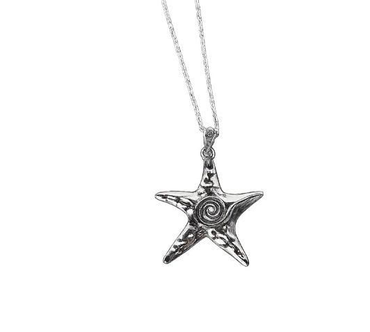 Antique Starfish Long Necklace