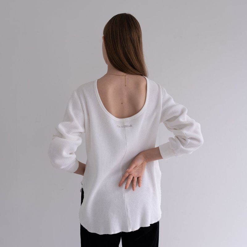 back open long Tshirt