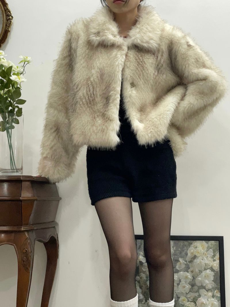 Maxi Vintage Fur Jacket