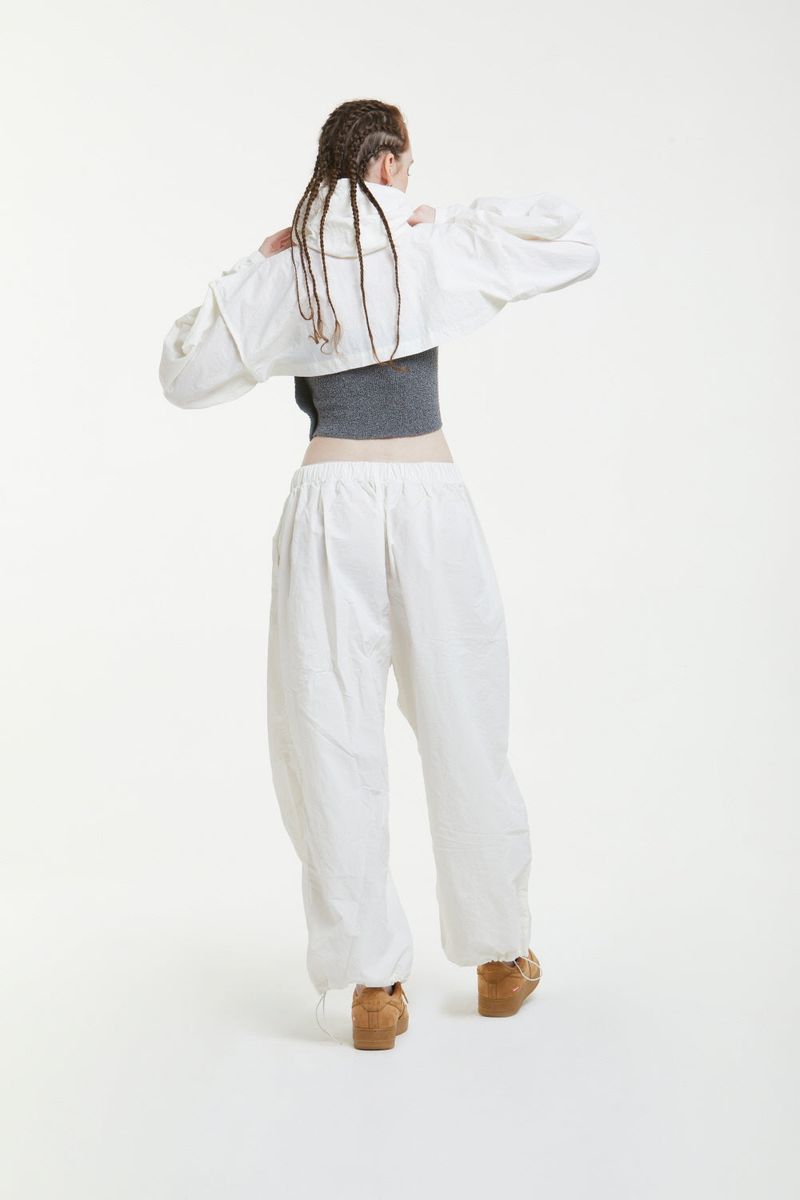 LOG WIDE PANTS