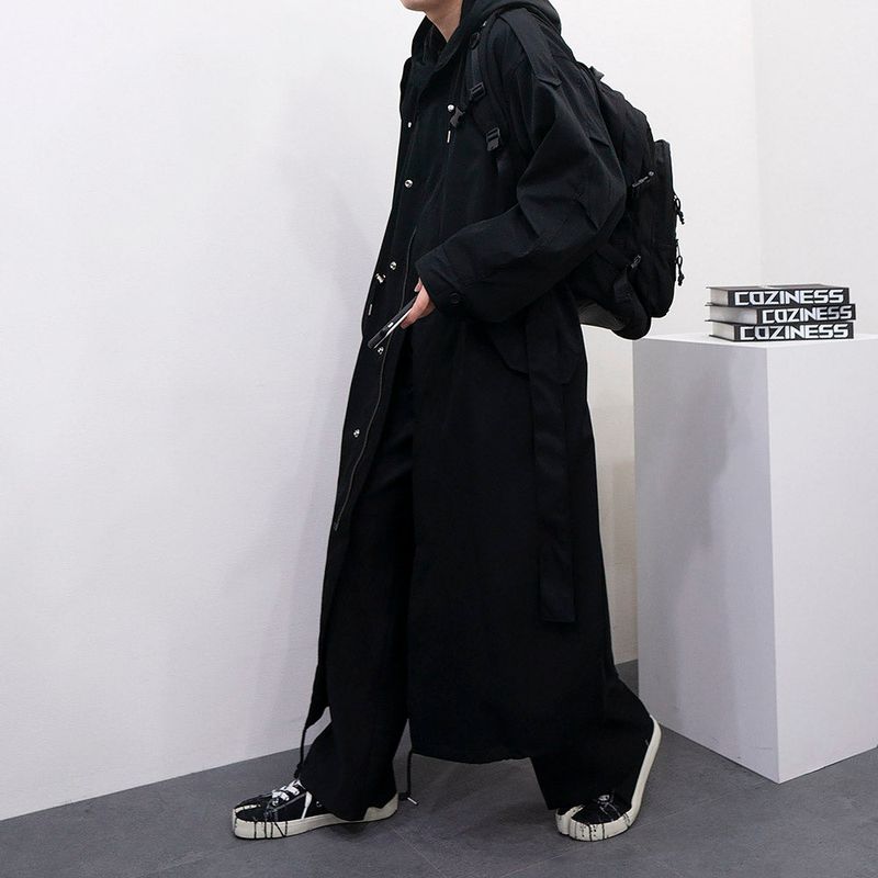 SK Maxi Bomber Jacket Hood Coat (3 colors)