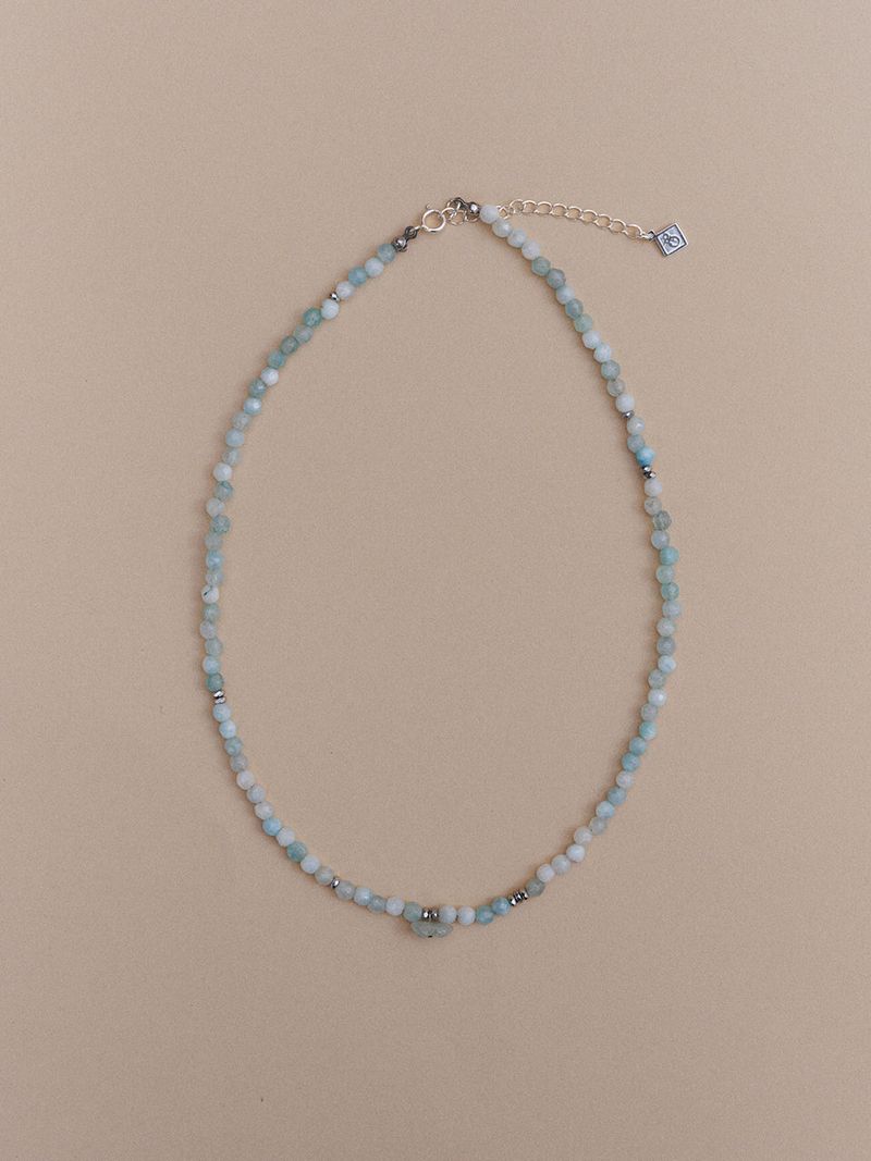 Silver925_Aquamarine Hematite_N