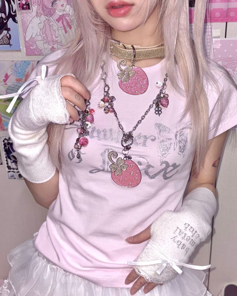 [pre-order]ストロベリースパークリングチョーカー