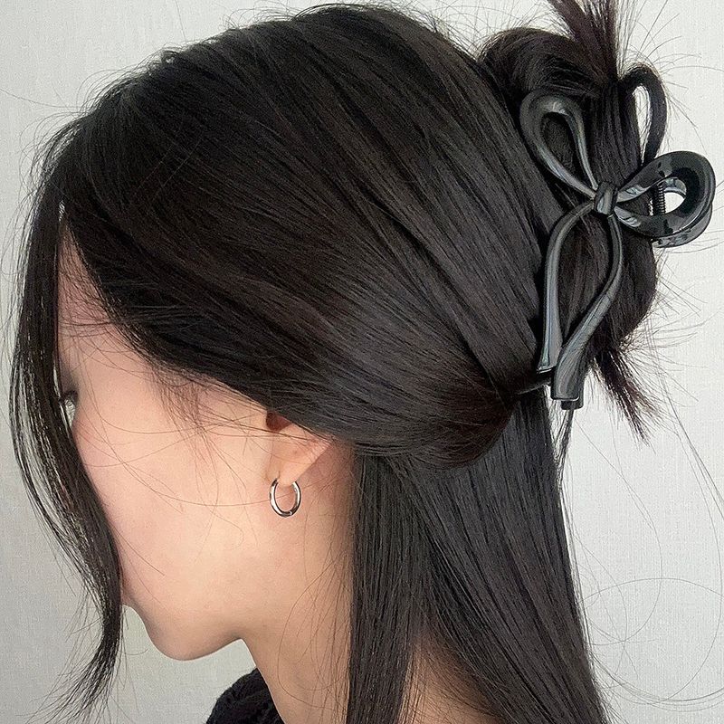 Flow ribbon hair clip (2color)