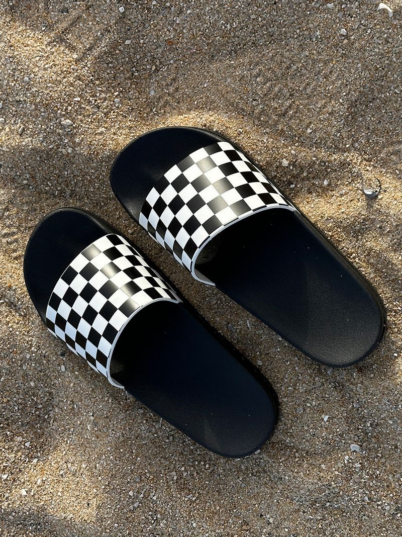 ASCLO Block Check Slippers