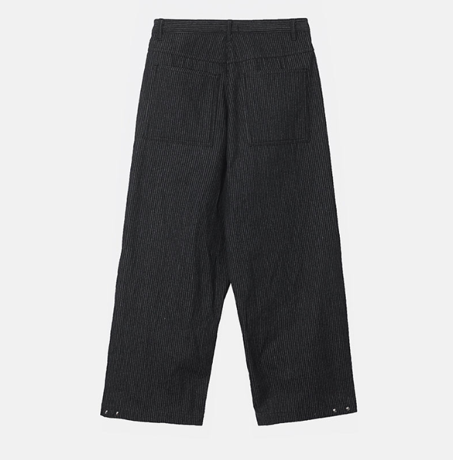 No.0858 H stripe PF wide snap PT