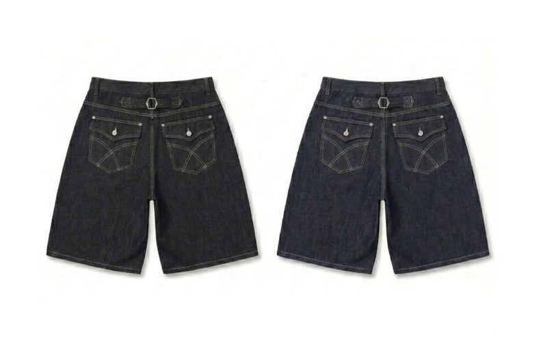 Desert Backbuckle Bermuda Pants