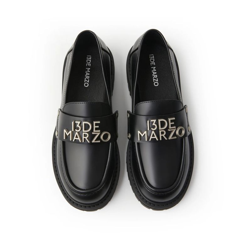13DE MARZO Bear logo Loafers