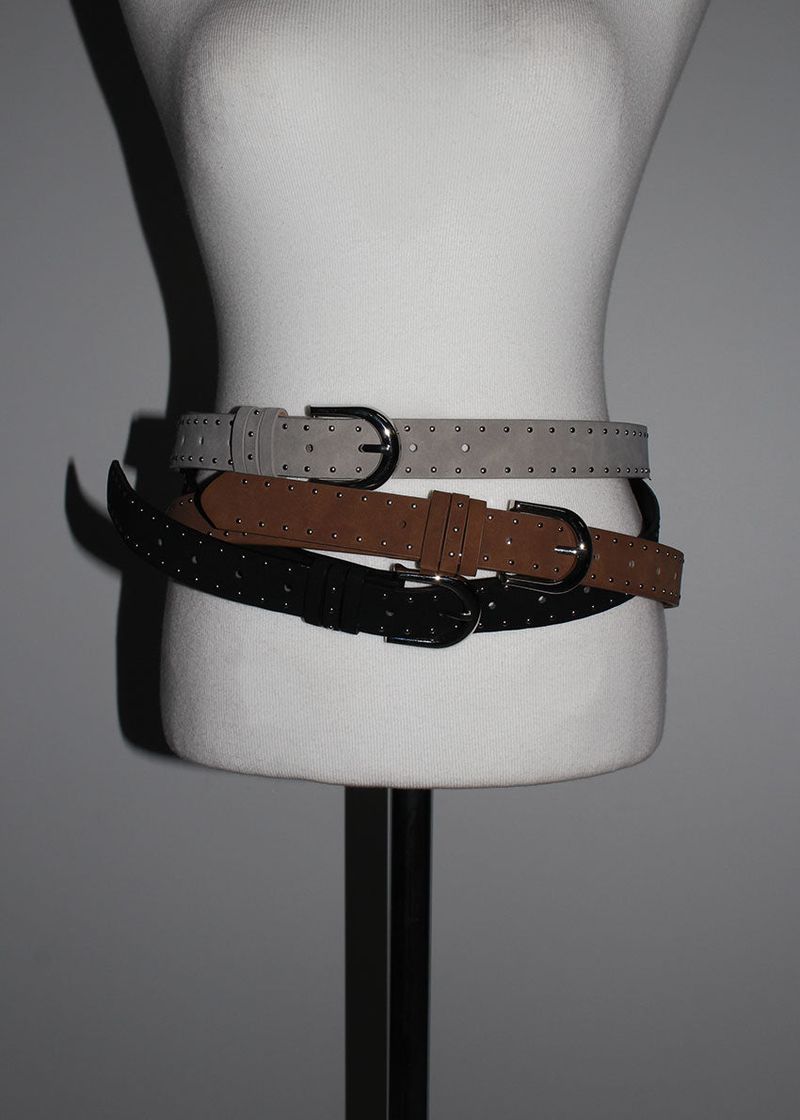 eon（イオエン）の「スエードスタッズベルト（ファッション小物）」