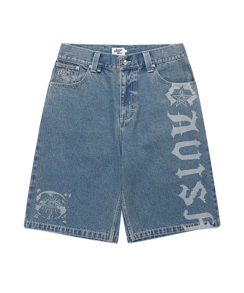 cavish（カビシ）の「OVERDYED DENIM SHORTS BLUE(CV2FMUD161A)（Pants）」