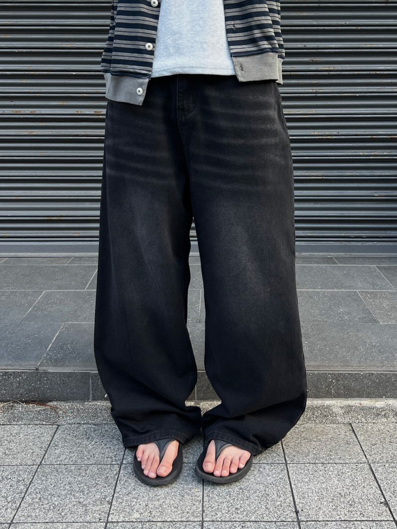 Cove Washed Curved Pants – M, L (2 Colors)