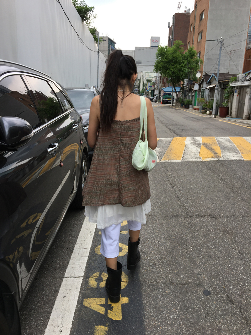 Mori Mesh Shoulder Bag (2color)