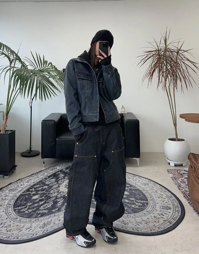 Garment Leather Tracker Jacket