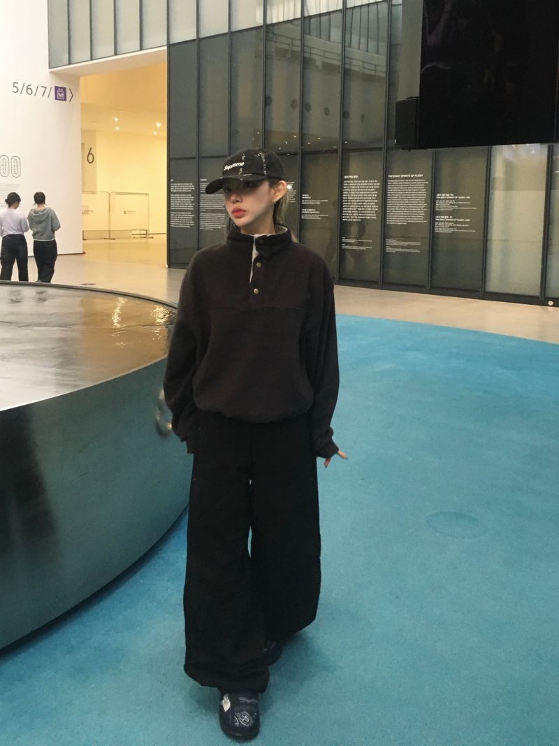 ムーブカットスナップワイドパンツ(3c)