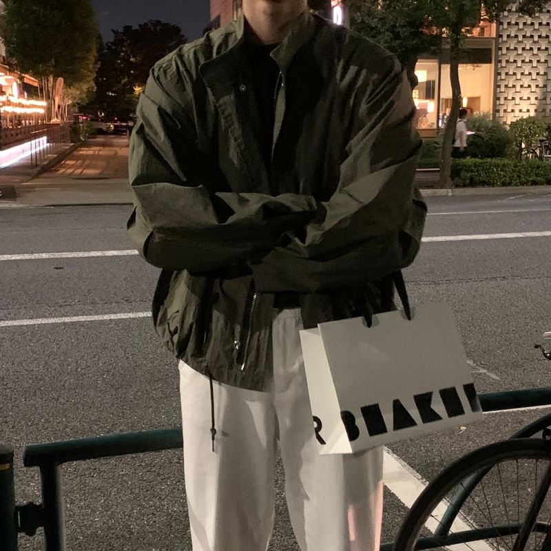 LMN Billy Oversized-Fit Short Bomber Jacket (3 colors)