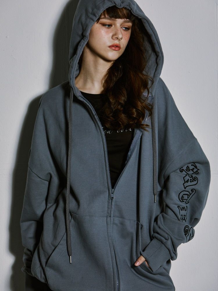 GL HOOD ZIP-UP