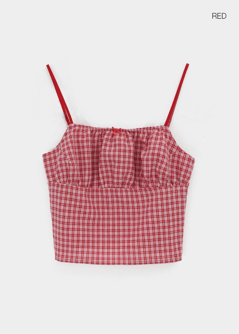 [MADE] Cotia Check Sleeveless Blouse