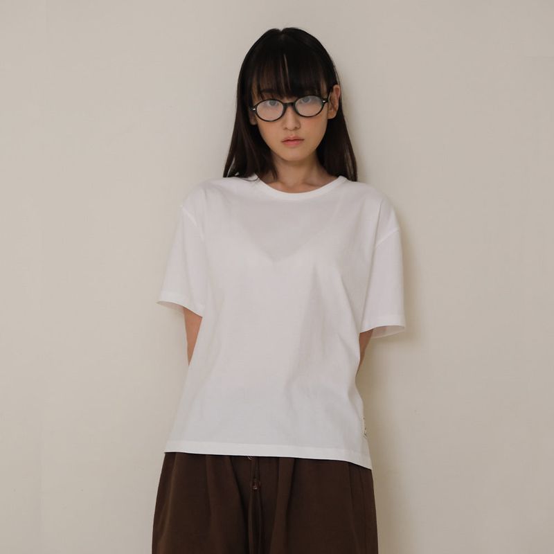 White Basic T-Shirt