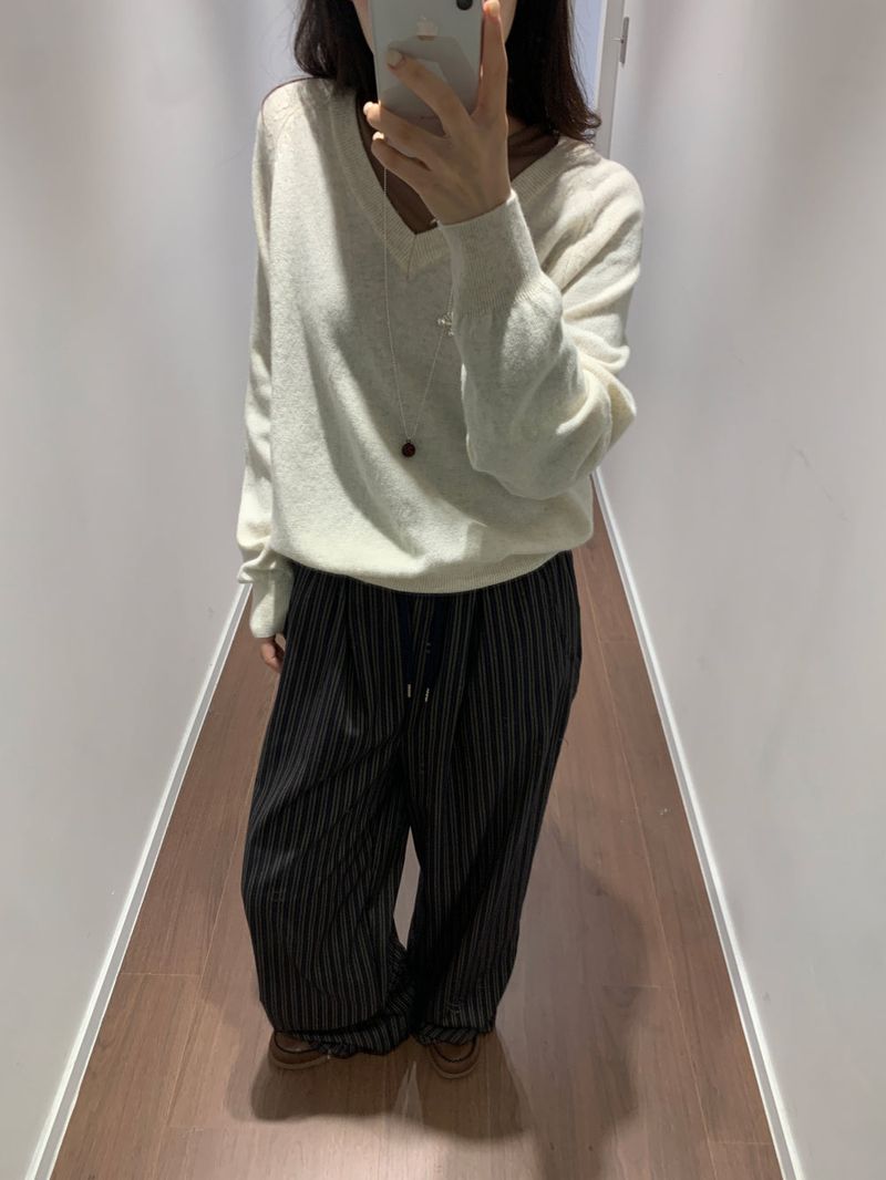 DUGGY（ダギー）の「フォイストライプスラックス(2color)（パンツ）」