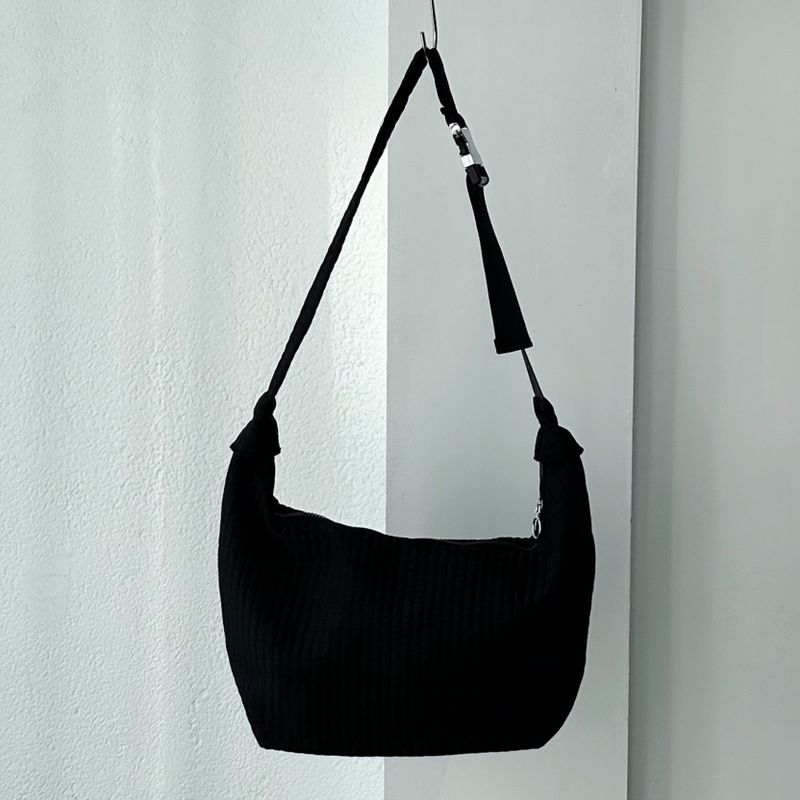 Pleat Crossbody Bag