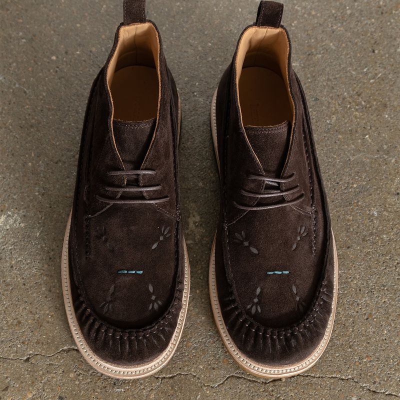 karactor（カラクター）の「Bison moc boot / Dark brown（Shoes）」