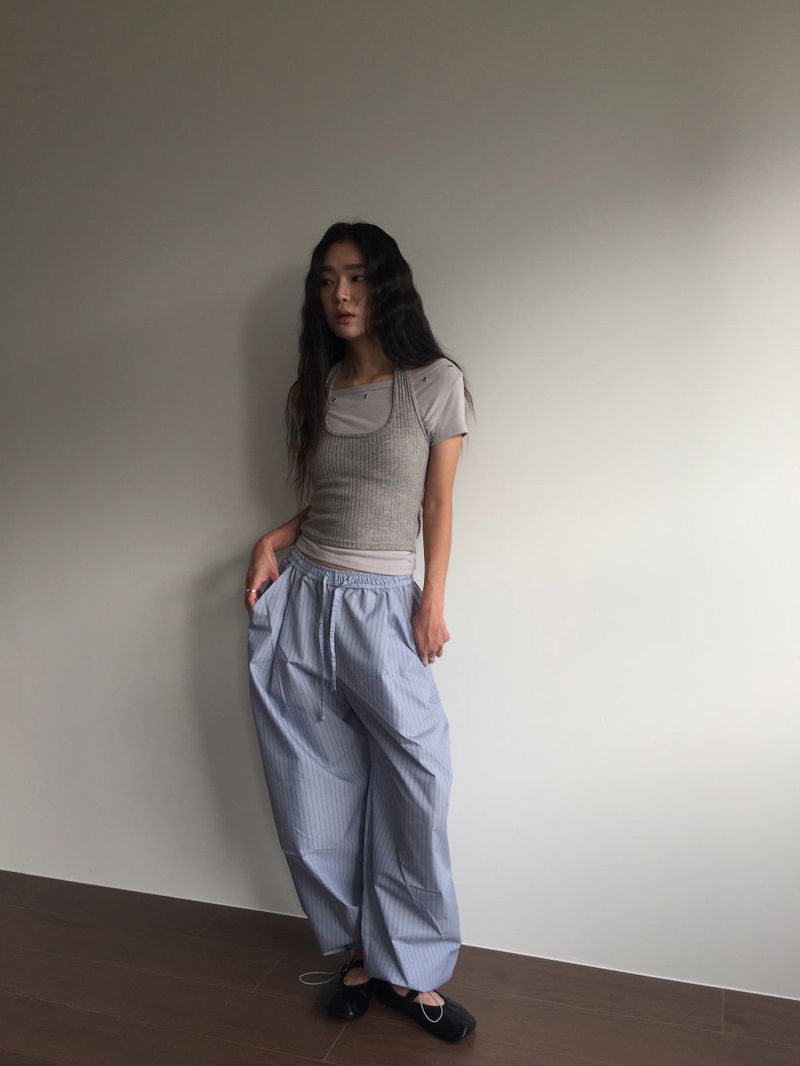 Rush Eyelet T-shirt (3color)