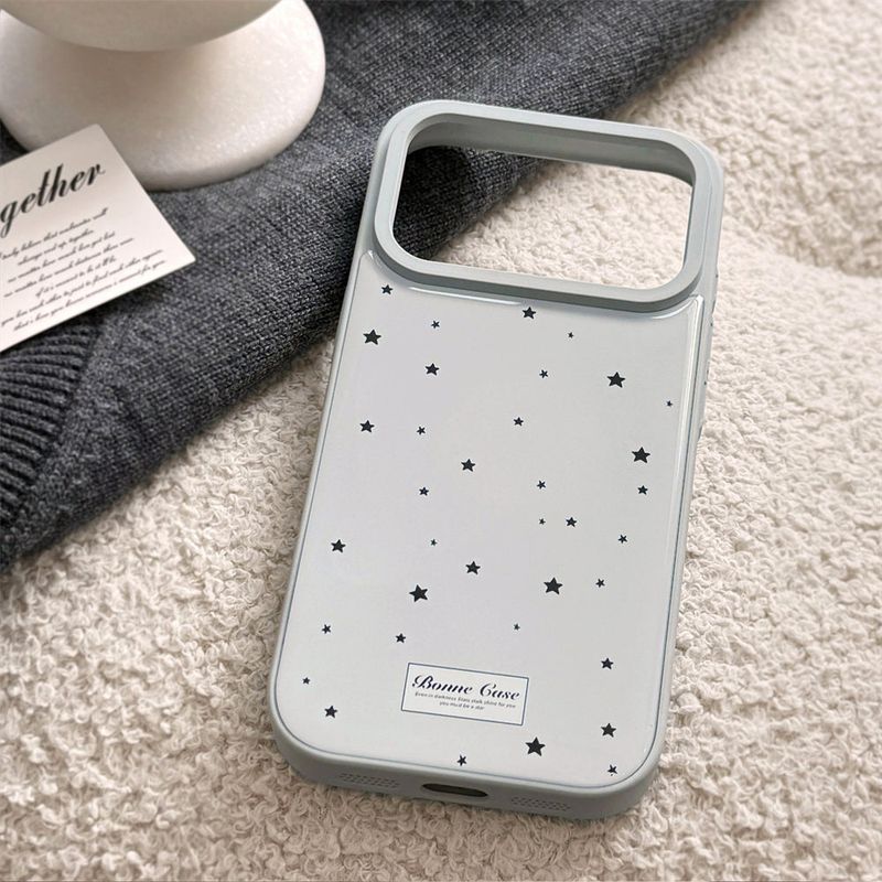 Summer Blue Star Drop Coating DIY Theme iPhone Case