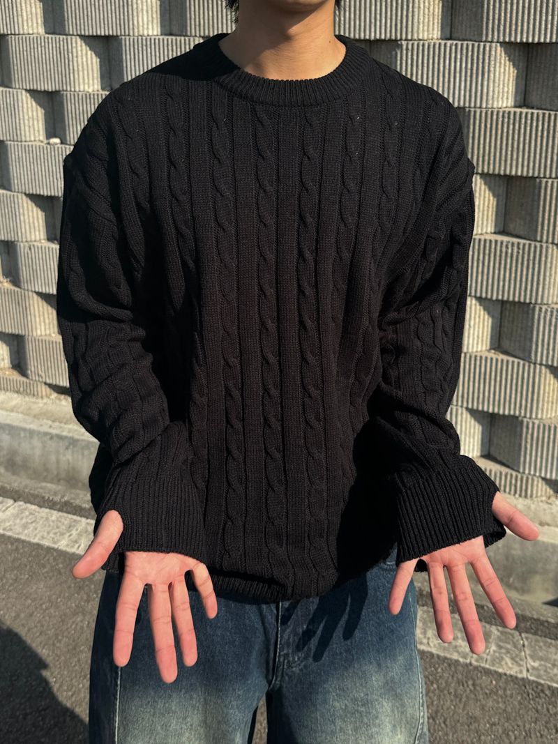 GROOM(グルーム)の「Warmer round knit (6color)(Tops)」